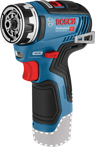 Perceuse-visseuse sans fil Bosch GSR 12V-35 FC bleue + accessoires | sans piles ni chargeur | dans l-boxx - 06019h3003