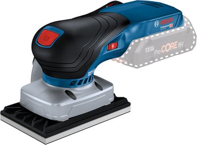 Bosch bleu gss 18v-13 | ponceuse orbitale sans fil | 18v | sans piles ni chargeur | y compris accessoires | en l-boxx - 06019l0101