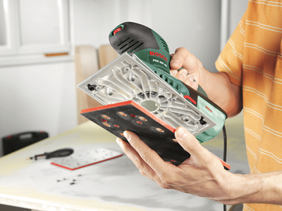 Bosch grün bosch pss 300 ae ponceuse orbitale - filaire - 250 w
