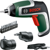 Tournevis sans fil Bosch vert ixo 7 | 3,6 V | 2,0ah | 5,5 nm | y compris 2 adaptateurs + jeu d'embouts 10 pièces | dans une boîte de rangement 06039e0001