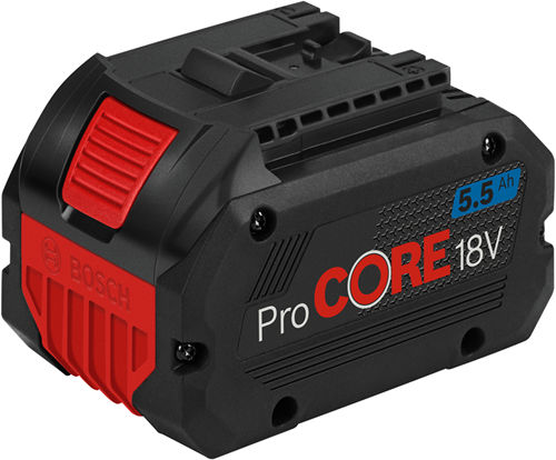 Kit de démarrage Bosch bleu 18v avec 2 batteries | 1x procore18v 5.5ah + 1x procore18v 4.0ah + chargeur gal 1880 cv - 1600a0214a