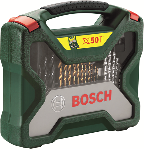 Bosch accessoires ensemble x-line 50 pièces - 2607019327