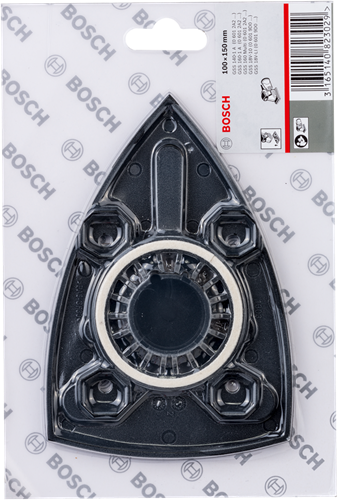 Bosch accessoires plateau de ponçage orbital delta pour ponceuses multiples Bosch GSS spécifiques - 2608601448