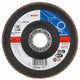 Accessoires Bosch 1 disque à lamelles 125 x551, expert pour métal coudé, k40 - 2608606716