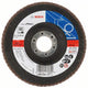 Accessoires Bosch 1 disque à lamelles 125 x551, expert pour métal coudé, k60 - 2608606717