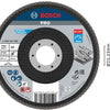 Accessoires Bosch 1 disque à lamelles 125 x 571, idéal pour le métal droit, 80 - 2608607328