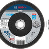 Accessoires Bosch 1 disque à lamelles 180 x571, idéal pour métal coudé, k40 - 2608606737