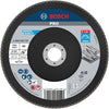 Accessoires Bosch 1 disque à lamelles 180 x571, idéal pour métal coudé, k40 - 2608606737