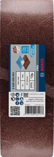 Accessoires Bosch 10 pneus 75x533 x440, idéal pour bois+peinture, k60 - 2608606081