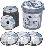 Accessoires Bosch 100x disque à tronçonner standard métal 125x1x22,23 en seau - 2608626116 - afbeelding 1