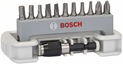 Jeu d'embouts de tournevis Bosch 11 pièces avec porte-embouts
