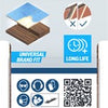 Accessoires Bosch 3 pneus 40x305 x440, idéal pour bois+peinture, k40 - 2608606929