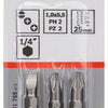 Accessoires Bosch jeu d'embouts 3 pièces extra durs (assortis) s 1,0x5,5 ; ph2; pz2; 25mm 3pcs - 2607001766