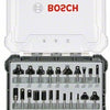 Bosch mixte freesset 30 pièces, 8 mm