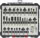 Bosch mixte freesset 30 pièces, 8 mm