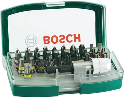 Bosch accessoires jeu d'embouts de tournevis 32 pièces avec codage couleur - 2607017063