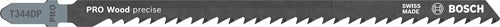 Accessoires Bosch 5 x précision pour lame de scie sauteuse à bois t344dp - 2608633a36