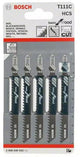 Lame de scie sauteuse Bosch t111c (5pcs)