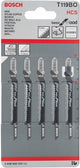Lame de scie sauteuse Bosch t119bo (5 pièces)