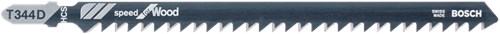 Lame de scie sauteuse Bosch t344d (5 pièces)