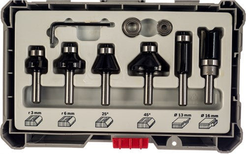 Bosch Lacefreesset 6 pièces, 8 mm