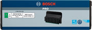 Accessoires Bosch jeu de 9 douilles à chocs 77 mm, 10;12;13;14;15;16;17;18;19 - 2608003039 - afbeelding 2