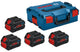 Batterie accessoires Bosch | 4 x procore18v 5,5ah | dans l-boxx - 1600a02a2h