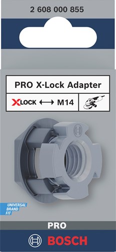 Bosch accessoires adaptateur x-lock vers m14 - 2608000855