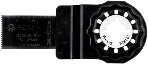 Bosch accessoires bim lame de scie plongeante aiz 20 ab bois et métal - 2609256950