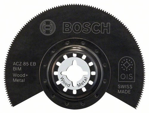 Bosch Bim Segment Saw Blade Wood and Metal ACZ 85 EB
