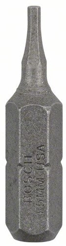 Bosch accessoires embout extra-dur hexagonal 1,5, 25 mm 3 pcs - 2607001716