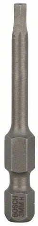 Bosch accessoires embout extra-dur hex 3, 49 mm 3 pcs - 2607001732