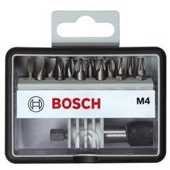 Jeu d'embouts d'accessoires Bosch | extra dur m4 | ligne robuste | 13 pièces | 2607002566 - 2607002566