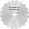 Bosch accessoires lame de scie circulaire bois de construction 300 x 30 x 3,2 mm, 20 1 pc - 2608640690