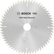 Bosch accessoires lame de scie circulaire multi-matériaux 216 x 30 x 2,5 mm, 60 1 pc - 2608640446