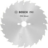 Bosch accessoires lame de scie circulaire opt bois 254x30x2.8 1.8x24t - 2608838412