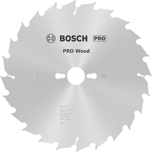 Bosch accessoires lame de scie circulaire opt bois 254x30x2.8 1.8x24t - 2608838412