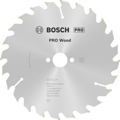 Bosch cirkzb opt 160x20 16x2.6 24t wz