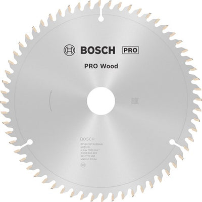 Bosch accessoires lame de scie circulaire optiline bois 216 x 30 x 2,0 mm, 60 1pc - 2608640433