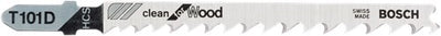 Lame de scie sauteuse Bosch t101d (5pcs)