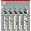 Lame de scie sauteuse Bosch t101d (5pcs)