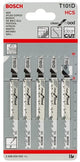 Lame de scie sauteuse Bosch t101d (5pcs)