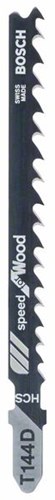 Bosch accessoires lame de scie sauteuse t 144 d vitesse pour bois 3pcs - 2608630560