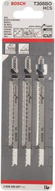 Bosch accessoires lame de scie sauteuse t 308 bo extraclean pour bois 3pcs - 2608663867