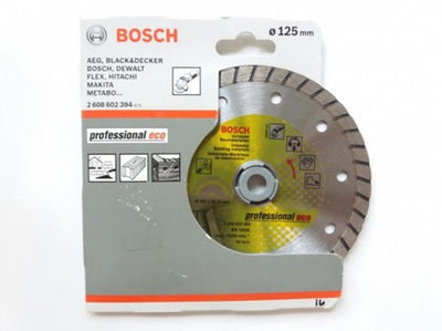 Accessoires Bosch disque à tronçonner diamanté 125mm turbo professionnel | 2608602394 - 2608602394