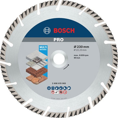 Bosch accessoires disque à tronçonner diamanté standard pour universel 230 mm - 2608615065