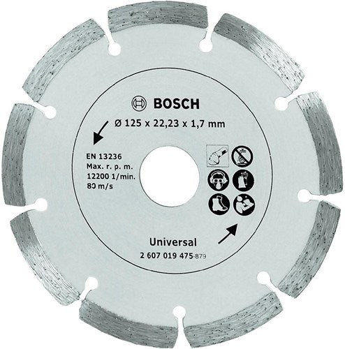 Bosch accessoires disque diamant universel | 125mm-2607019475