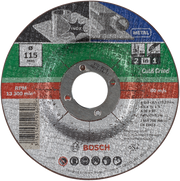 Bosch accessoires disque à tronçonner 2 en 1 métal+inox, 115 x2,5 gebo - 2609256308 - afbeelding 1