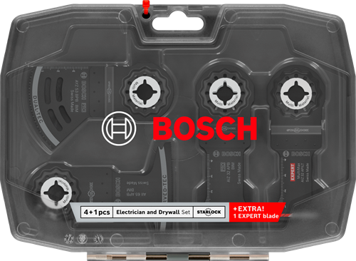 Bosch accessoires électricien et jeu de lames de scie pour cloisons sèches | 5 pièces - 2608669095