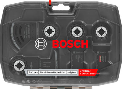 Bosch accessoires électricien et jeu de lames de scie pour cloisons sèches | 5 pièces - 2608669095